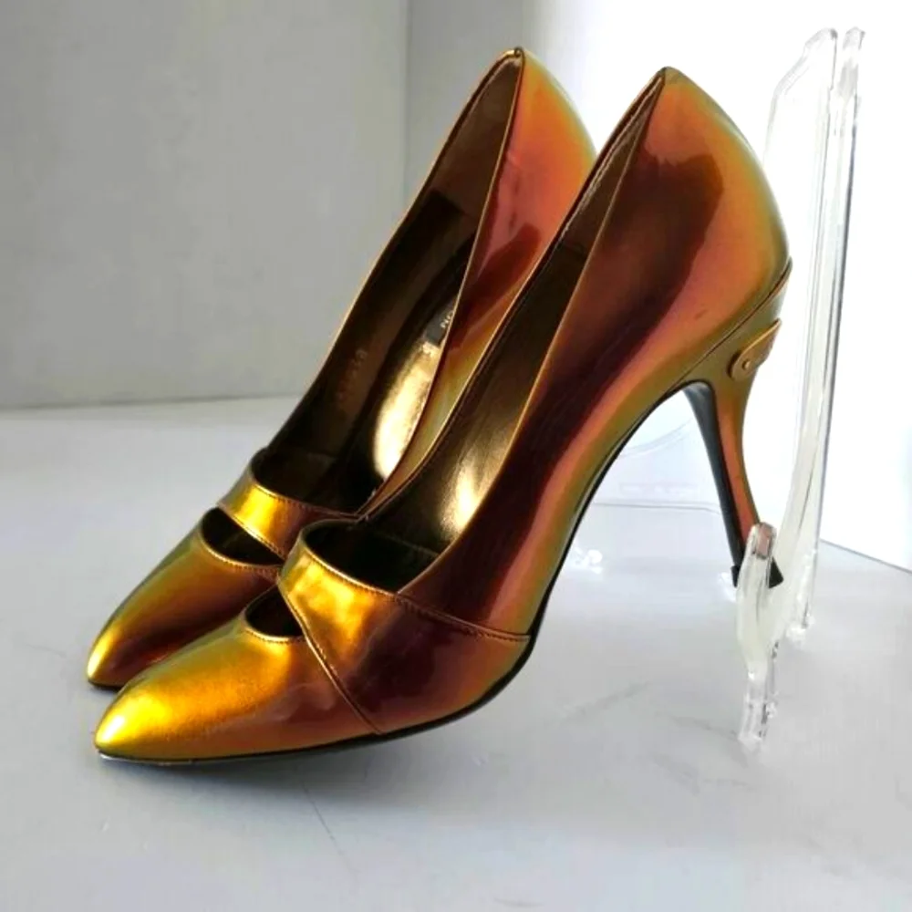 Louis Vuitton Prismatic Limited Edition Patent Leather Heels Size 36/6